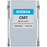 SSD Enterprise Mixed Use KIOXIA CM7-V 6.4TB PCIe Gen5 (1x4 2x2) (128GT/s) NVMe 2.0, BiCS Flash 3D, U.3 2.5"/15mm