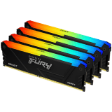 Kingston 128GB 3200MT/s DDR4 CL16 DIMM (Kit of 4) FURY Beast RGB