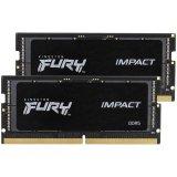 Kingston DRAM 16GB 4800MT/s DDR5 CL38 SODIMM (Kit of 2) FURY Impact PnP