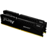 Kingston DRAM 16GB 5200MT/s DDR5 CL40 DIMM (Kit of 2) FURY Beast Black XMP