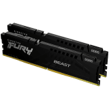 Kingston DRAM 64GB 5200MT/s DDR5 CL40 DIMM (Kit of 2) FURY Beast Black XMP