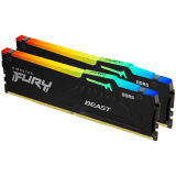Kingston DRAM 16GB 5600MT/s DDR5 CL40 DIMM FURY Beast RGB XMP