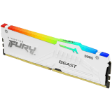 Kingston 16GB 6000MT/s DDR5 CL30 DIMM FURY Beast White RGB EXPO