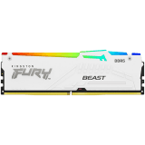 Kingston 32GB 6000MT/s DDR5 CL30 DIMM FURY Beast White RGB EXPO