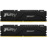 Kingston 64GB 6400MT/s DDR5 CL32 DIMM (Kit of 2) FURY Beast Black EXPO
