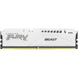 Kingston 16GB 6400MT/s DDR5 CL32 DIMM FURY Beast White EXPO