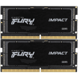 Kingston DRAM 32GB 6400MT/s DDR5 CL38 SODIMM (Kit of 2) FURY Impact XMP