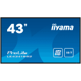 43" Flexible Full HD professional large format display with USB media playbackSet in a slim bezel