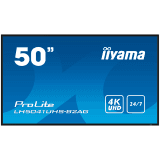IIYAMA LFD PROLITE LH5041UHS-B2AG 50" Professional Digital Signage 4K  24/7 3840x2160 VA 16:9 500cd 5000:1 landscape