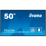 50" 3840x2160, UHD VA, Haze 25%, 800cd/m2, Signal FailOver, SP 2x 10W, HDMI 2x, DisplayPort, USB 2.0 x2, WiFi, LAN