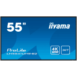 IIYAMA LFD LH5541UHS-B2 55" Professional Digital Signage display with 4K UHD resolution and 24/7 operating time 500 cd/m²  1200:1 8ms landscape, portrait