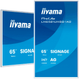 Iiyama ProLite LH6581UHSG-1AG 65" Diagonal Class (64.5" viewable) LED-backlit LCD display digital signage with built-in