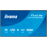 Iiyama ProLite LH7575UHS-B2AG 75" Diagonal Class (74.5" viewable) LED-backlit LCD display digital signage with built-in
