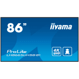 iyama ProLite LH8665UHSB-B1 - 86" Diagonal Class LED-backlit LCD display digital signage Android 4K UHD (2160p) 3840 x