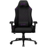 LORGAR CHA41, Ergonomic Gaming Chair Advanced, premium anti-stain fabric, Black/purple