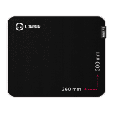 Lorgar Legacer 753, Gaming mouse pad, Ultra-gliding surface, Purple anti-slip rubber base, size: 360mm x 300mm x 3mm