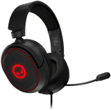 LORGAR Kaya 460, USB Gaming headset with microphone, CM108B, RGB backlight, Plug&Play, USB-A connection cable 2m, fabric ear pads, size: 192*184.7*88mm, 0.329kg, black