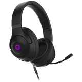 Lorgar Noah 701, gaming headset with microphone, 2.4G+ BT 5.0 Realtek 8763, battery 1000mAh, type-C charging cable 0.8m, audio cable 1.5m, size:195*185*80mm, 0.28kg. Black