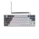 LORGAR Azar 514TKL, Wired RGB mechanical gaming keyboard, white, EN+UA layout