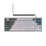 LORGAR Azar 514TKL, Wired RGB mechanical gaming keyboard, white, EN layout
