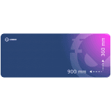 Lorgar Main 139, Gaming mouse pad, High-speed surface, Purple anti-slip rubber base, size: 900mm x 360mm x 3mm
