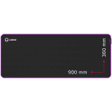 Lorgar Main 319, Gaming mouse pad, High-speed surface, Purple anti-slip rubber base, size: 900mm x 360mm x 3mm