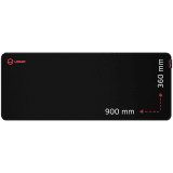 Lorgar Main 329, Gaming mouse pad, Precise control surface, Red anti-slip rubber base, size: 900mm x 360mm x 3mm