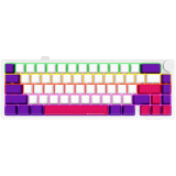 LORGAR KBP70MW, Wireless 65% Mechanical Gaming Keyboard Pro, White, CZ/SK layout