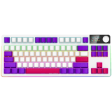 LORGAR KBP70TKLW, Wireless TKL Mechanical Gaming Keyboard Pro, White, CZ/SK layout