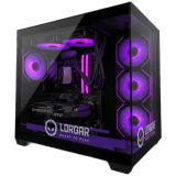 LORGAR ADVANCED A201 - AMD 7500F 6C/12T, 240 AIO, NVIDIA RTX 5060Ti 16GB, 32GB@6400mhz, 1TB SSD NVME, 750W PSU, Black