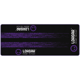 LORGAR RX1FM, Sim Racing Floor Mat Advanced, Stitched edge, 1,700X700X3 mm, Black/purple