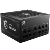 MSI Power Supply MAG A650GL, EU, 650W, Fully-Modular, 80 Plus Gold, Color Box, Pallet packing,7Y Warranty