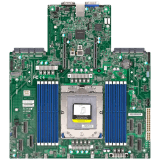 Supermicro mainboard server MBD-H13SSW-P AMD EPYC 9004 series Processors 12 DIMM slots, 16 SATA3 Hybrid via 2 PCIe 5.0 x8 MCIO