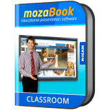 mozaBook CLASSROOM, interactive educational software for teachers, 1 year