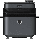 Air fryer, 7.3L big capacity, 1700W strong power, dual taste functions creates Juicy & Crispy flavor, one touch to kick-start 8 function with digital panel, large see-through window, non-stick coating, removable crispier plate,auto-pause when basket