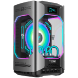 TECNO PC MEGAMINI GAMING G1 Intel i9-13900H DDR5 32Gb SSD 1Tb RTX4060 8Gb Water Cooling WiFi 6 BT 5.2 RJ45 2.5G 2xUSB 3.2 2xUSB 3.1 2xUSB2.0 1xThunderbolt 1xTypeC Full 2xHDMI 1xSD3.0 1xOculink 63Gb/s 1x3.5 Windows11