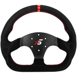 SIMAGIC D-Shaped Steering wheel without HUB, 325mm, Suede. S404