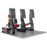 SIMAGIC Crimson Edition, Hydraulic Tri-pedal Set, 100kg Loadcell, Standard Throttle Plate. S309
