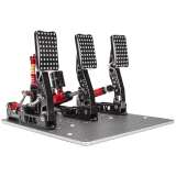SIMAGIC Crimson Edition, Hydraulic Tri-pedal Set, 200kg Loadcell, Standard Throttle Plate. S310