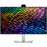 Dell Pro P 27 USB-C Hub Webcam Monitor - P2726DEV 27" QHD 2560x1440 at 100Hz, 99% sRGB (CIE 1931), 109 PPI, 16:9, IPS, AG, 300 cd/m2, 1500:1, 178/178, 5ms/8ms, HDMI, DP, USB A/B/C, RJ45, Swivel, Height, Pivot, Tilt