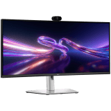 Dell Pro P 34 USB-C Hub Webcam Monitor - P3426WEV 34.1" WQHD 3440x1440 at 100Hz, 99% sRGB (CIE 1931), 109 PPI, 21:9, IPS, AG, 350 cd/m2, 1500:1, 178/178, 5ms/8ms, HDMI, DP, USB A/B/C, RJ45, Swivel, Height, Tilt, Slant