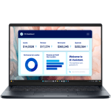 Dell Pro 14 Plus,14"FHD+(1920x1200)60Hz 400nits 45% NTSC,Intel Core Ultra 7 265U(12 TOPS NPU 12cores/5.3GHz)vPro,32GB(1x32)5600MT/s DDR5,1TB SSD,Integrated Graphics,Wi-Fi 6E AX211(2x2)+BT,Backlit Kb,3cell 55WHr,Win11Pro,3Yr NBD