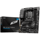 MSI Main Board Desktop PRO B760-P DDR4 II (LGA 1700, 4xDDR4,max 5333 OC, 5xPCI-E X16, 4xSATA6g, 2xM.2, RAID