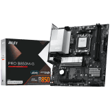 MSI Main Board PRO B850M-G (AM5, 2x DDR5, 1x HDMI, 1xDP, 2x PCI-E x16, 2x M.2, Realtek 8126VB 5G LAN) mATX