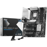 MSI PRO B860-P WIFI, ATX, LGA 1851, 4x DDR5 Dual Channel DDR5 up to 8600(OC)MHz, 4x PCIe x16 slot, 3x M.2 slot, 4x USB 2.0, 2x USB 5Gbps, 2x USB 10Gbps, 1x USB 40Gbps Type-C, HDMI, DP, 7.1 HD Audio, 5G LAN, WiFi, BT, 3Y