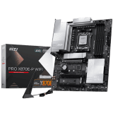 MSI PRO X870E-P WIFI, ATX, Socket AM5, 4x DDR5 Dual Channel DDR5 up to 8200(OC)MHz, 3x PCIe x16 slot, 3x M.2 slot, 4x USB 2.0, 2x USB 5Gbps, 2x USB 10Gbps, 1x 20Gbps Type-C, 1x 40Gbps Type-C, HDMI, 7.1 HD Audio, 5G LAN, WiFI 7, BT, 3Y