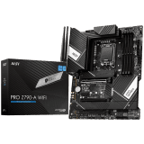 MSI PRO Z790-S WIFI , LGA 1700, INTEL Z790, 4xDDR5, Dual Channel DDR4 up to 7200+(OC)MHz, 3.0 x16 slot, 2x M.2 slots, 1x USB 3.2 Gen 2 (Type-C), 2x USB 3.2 Gen 1, 4x USB 2.0, 1x HDMI, 4x EZ Debug LED, 2.5G LAN, 7.1 Audio, ATX, 3y