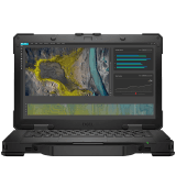 Dell Pro Rugged,14"FHD 1920x1080 60Hz,400Nits,Intel Core Ultra 7 165U(12MB Cache, 12Cores, up to 4.90GHz),32GB(2x16)5600 DDR5,1TB PCIe NVMe SSD,Integrated Graphics,Wi-Fi 7 BE200+BT,5G Qualcomm X62,eSIM,2x3Cell 53.5WHr,Win11Pro,3Yr ProSupport