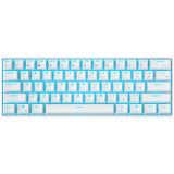 ROYAL KLUDGE RK61 White Gaming Keyboard Red switch