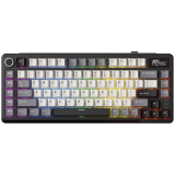 ROYAL KLUDGE RK L75 Knight Black Gaming Keyboard Beige switch